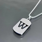 Minimale Initiaal Ketting voor Dames & Heren