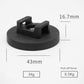 Magnetische Kabelbinder Montagevoet