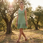 Dames Mouwloze Jurk met Asymmetrische Kraag