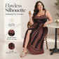 Dames Grote Maten Boho Spaghettibandjes Maxi Jurk