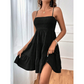 👗 Dames Mouwloze Gerimpelde Mini-jurk | 58% KORTING ⏰ Zomerdeal!