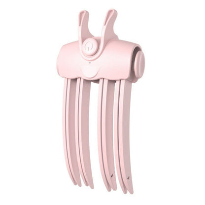 💥Tijdelijke korting!🔥Plat haar bij de haarwortels optillen voor meer volume bovenop het hoofd – Verwarmde Haarwortel-Volumeclip | 4-Klauwlift | 2 Temperaturen | 800 mAh Accu | Type-C | Roze of Blauw 💆‍♀️✨