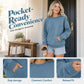 Dames Casual Oversized Crewneck Sweater
