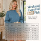 Dames Casual Oversized Crewneck Sweater