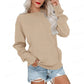 Dames Casual Oversized Crewneck Sweater