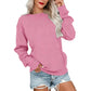 Dames Casual Oversized Crewneck Sweater