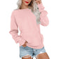 Dames Casual Oversized Crewneck Sweater