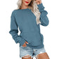 Dames Casual Oversized Crewneck Sweater