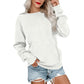 Dames Casual Oversized Crewneck Sweater