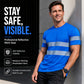 Heren Hoge Zichtbaarheid Reflecterend Veiligheidsshirt