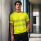 Heren Hoge Zichtbaarheid Reflecterend Veiligheidsshirt