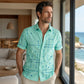 Heren Relaxed Fit Overhemd met Knoopsluiting