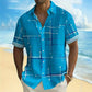 Heren Relaxed Fit Overhemd met Knoopsluiting