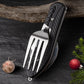 ❄️Zomerfresh 50% Korting!🍴4-in-1 Opvouwbaar Campingbestek – Compact Buitenbestek met Vork, Lepel, Tafelmes en Flesopener
