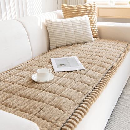 💥【50% OFF】🔥 Gewatteerd Ribfluwelen Bankkussen | Verdikt & Zacht | Antislip Achterkant | Beschermt tegen Haren/Krassen/Vlekken | Meerdere Maten & Kleuren | Voor Bank/Fauteuil/Autostoel 🛋️
