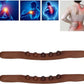 🪵 Houten Lymfemassagestok — Gelakt Beukenhout, Ergonomisch & Drainerend ✨