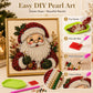 Ontspannend & Beginnersvriendelijk - DIY Kerst Kralen Diamantschilderij Kunstkit