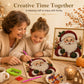 Ontspannend & Beginnersvriendelijk - DIY Kerst Kralen Diamantschilderij Kunstkit
