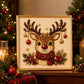 Ontspannend & Beginnersvriendelijk - DIY Kerst Kralen Diamantschilderij Kunstkit