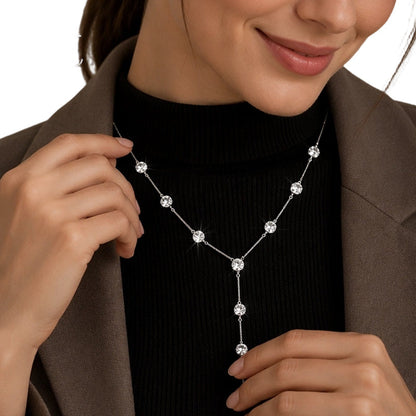 Dames Elegante Y-Vormige Druppel Ketting