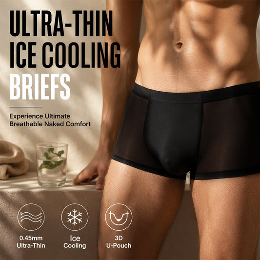 Heren IJskoeling Ultradunne Boxershorts