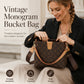 Dames Bucket Bag Chique Schouder- en Crossbodytas