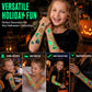 Lichtgevende Halloween Tijdelijke Tatoeages voor Kinderen Cartoon Waterdichte Gloeiende Stickers