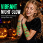 Lichtgevende Halloween Tijdelijke Tatoeages voor Kinderen Cartoon Waterdichte Gloeiende Stickers