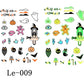 Lichtgevende Halloween Tijdelijke Tatoeages voor Kinderen Cartoon Waterdichte Gloeiende Stickers
