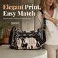 Dames Elegante Nylon Reistas Schoudertas