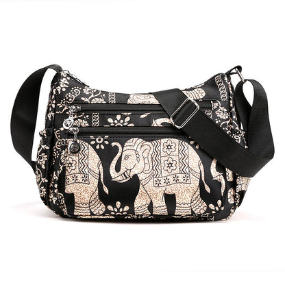 Dames Elegante Nylon Reistas Schoudertas