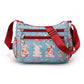 Dames Elegante Nylon Reistas Schoudertas