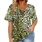 🔥 50% KORTING 🐆 Grote Maten V-Hals Top – Flatterend & Zacht ✨