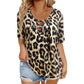🔥 50% KORTING 🐆 Grote Maten V-Hals Top – Flatterend & Zacht ✨