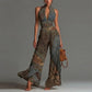 Vloeiende Geplooide Jumpsuit