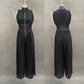 Vloeiende Geplooide Jumpsuit