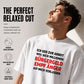 Heren Casual Ronde Hals Grappige Slogan Top