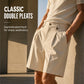 ⌛Beperkte aanbieding - Heren Casual Wijdbeense Kostuum Shorts