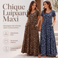 🎉 Uitverkoop 2026 — Meer dan 28200 stuks verkocht!💞 Dierenprint maxi-jurk voor dames, geschikt voor plus-size maten 🐆
