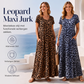 🎉 Uitverkoop 2026 — Meer dan 28200 stuks verkocht!💞 Dierenprint maxi-jurk voor dames, geschikt voor plus-size maten 🐆