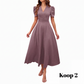 🥳2026 HOT UITVERKOOP🥳💞MEER DAN 50.000 VERKOCHT!💥💕🌿 50% KORTING! Elegante jurk met pofmouwen – V-hals en hoge taille creëren een zandloperfiguur. Ademend, kreukvrij. Perfect voor volwassen vrouwen. 👗✅