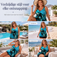 🏖️Zomergekte Sale: 50% KORTING💐Grote Maten Tweedelige Tankiniset met Zwemshorts voor Vrouwen