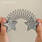 Babyhaartjes en pluisjes netjes houden zonder zichtbare haarspeldjes – Onzichtbare Metalen Haarkam | 10 Stuks | 8 Ontwerpen | Recht, Halve Cirkel of Ster 💆✨