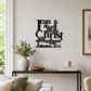 ⏳🔥LIMITED-TIME 50% OFF! ⏰Zwart metalen wanddecoratie – strak design, tijdloze uitstraling
