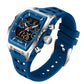 ⌚ Heren Dubbele Display Sportwatch – Analoog-Digitale Horloge Met Verlichte Wijzerplaat