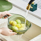 ⏳ 50% KORTING! ⏰ Rijstwasbak – dubbele functie, fijnmazig & ergonomische handgreep. Wassen & afgieten gaat perfect – sla je slag! ✅