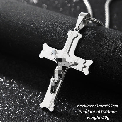✨2026 Hot Sale✝️ Gedurfde Kruis Hanger Ketting