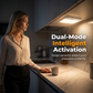 🔥 50 % korting! 💡 Magnetische LED-lamp met bewegingssensor – Draadloze acculamp voor de gang, het trappenhuis en thuis