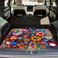 De kofferbak van de auto beschermen tegen vuil, dierenhaar en krassen – Kofferbakmat Kristalfluweel | 75×100 cm | Antislip Onderkant | Versterkte Randen | 9 Printdesigns 🚗🛡️
