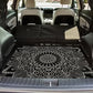 De kofferbak van de auto beschermen tegen vuil, dierenhaar en krassen – Kofferbakmat Kristalfluweel | 75×100 cm | Antislip Onderkant | Versterkte Randen | 9 Printdesigns 🚗🛡️